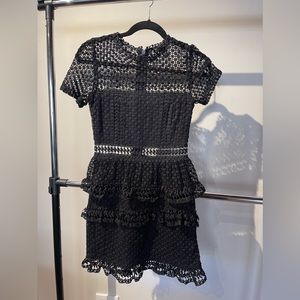 Aqua mini dress